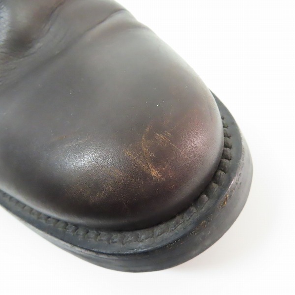 実際に弊社で買取させて頂いたGIORGIO ARMANI/ジョルジオアルマーニ ショートブーツ/42の画像 8枚目