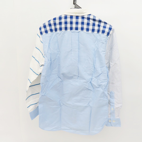 実際に弊社で買取させて頂いた【未使用】BROOKS BROTHERS Red Fleece/ブルックスブラザーズレッドフリース クレイジーパターン柄切替 シャツ/Sの画像 1枚目