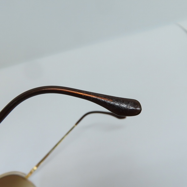 実際に弊社で買取させて頂いたYves Saint Laurent/イヴサンローラン ティアドロップ サングラス/アイウェア 31-7102の画像 6枚目