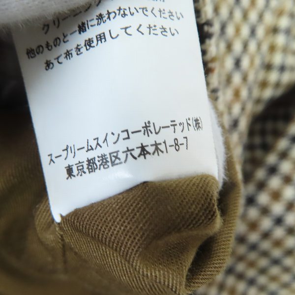 実際に弊社で買取させて頂いたbarbour/バブアー new burghley  ニューバーレー ウールツイードコート BLISSTEX TWEEDS 36の画像 4枚目