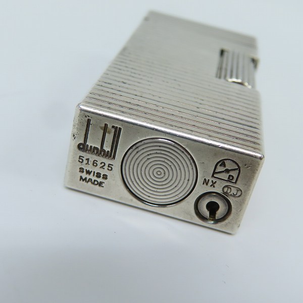 実際に弊社で買取させて頂いたdunhill/ダンヒル ガスライター シルバーの画像 5枚目