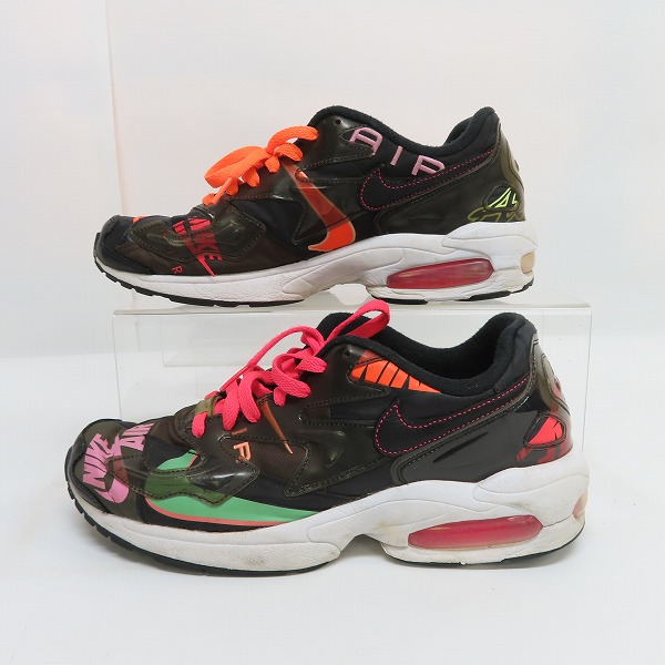 実際に弊社で買取させて頂いた【観賞用】NIKE×atmos/ナイキ×アトモス AIR MAX2 LIGHT QS/エアマックス スクエア ライト CI5590-001/27.5の画像 3枚目