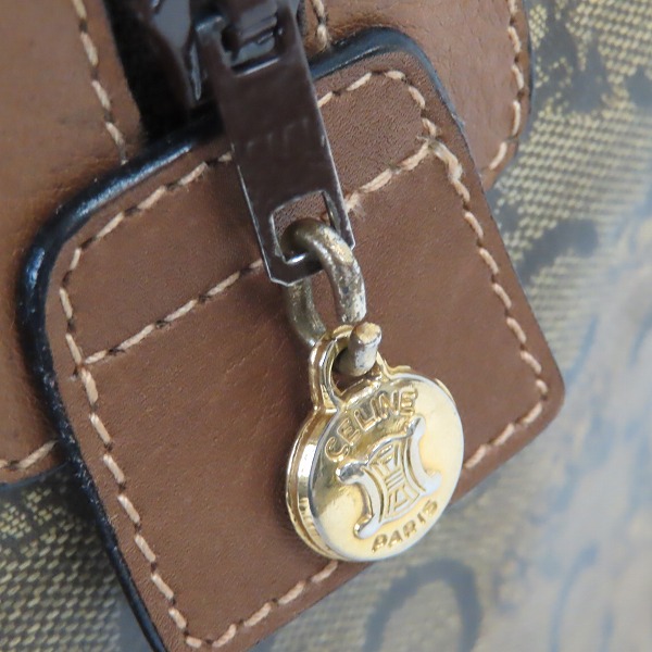 実際に弊社で買取させて頂いたCELINE/セリーヌ オールドセリーヌ Cサルキー ミニボストンバッグの画像 7枚目