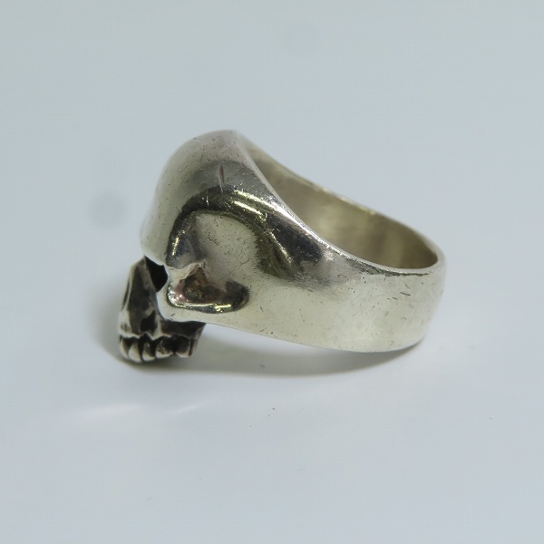 実際に弊社で買取させて頂いたCRAZY PIG/クレイジーピッグ スモールエビルスカルリング 9.5-11.5号の画像 2枚目