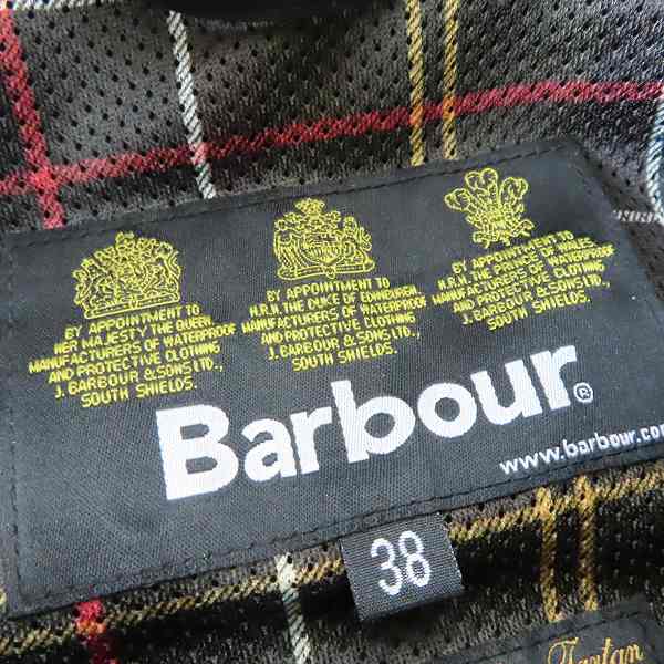 実際に弊社で買取させて頂いたBarbour/バブアー 22SS BEDALE SL PEACHED/ビデイル スリムフィット ピーチド ジャケット  2201152/38の画像 2枚目