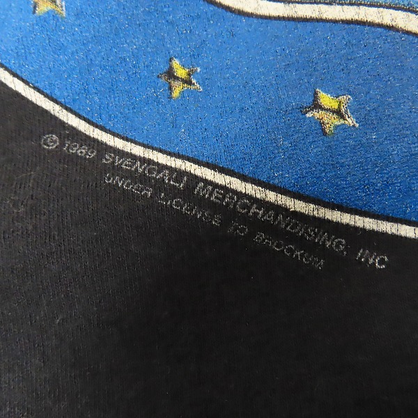 実際に弊社で買取させて頂いたAERO SMITH/エアロスミス 1989 ヴィンテージバンドTシャツ BROCKUMタグ/XLの画像 6枚目