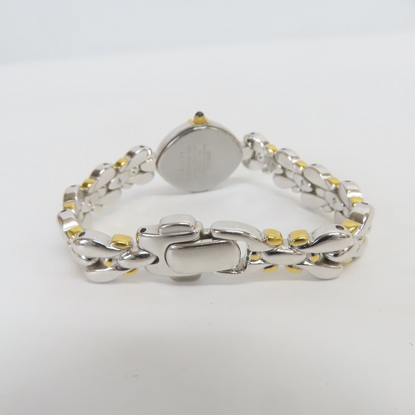 実際に弊社で買取させて頂いたSEIKO/セイコー エクセリーヌ 2Pダイヤ/シェル文字盤 腕時計 1F20-6B60【動作未確認】の画像 2枚目