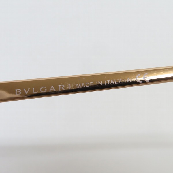 実際に弊社で買取させて頂いたBVLGARI/ブルガリ メガネフレーム アイウェア 4111-B-F 501の画像 4枚目