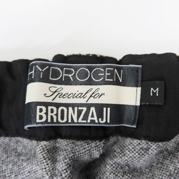 実際に弊社で買取させて頂いたHYDROGEN/ハイドロゲン スターパッチ ツイード ウールパンツ/Mの画像 3枚目