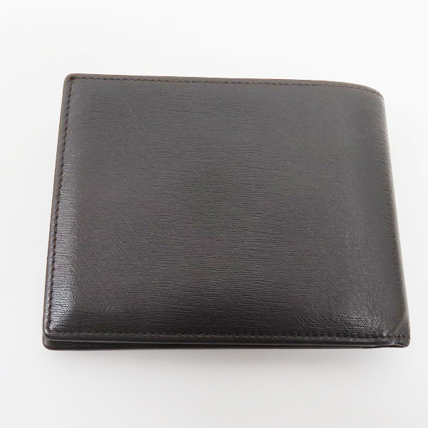 実際に弊社で買取させて頂いたDunhill/ダンヒル ロゴプレート レザー 二つ折り財布の画像 1枚目