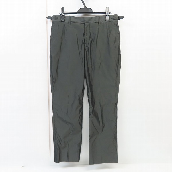 実際に弊社で買取させて頂いたBURBERRY ESTABLISHED 1856/バーバリー イタリア製 サイドベルト スラックスパンツ/46