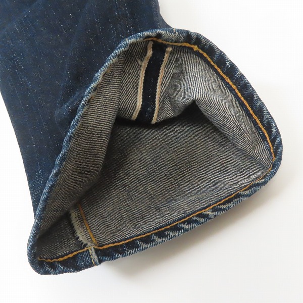 実際に弊社で買取させて頂いたTHE FLAT HEAD/フラットヘッド デニムパンツ LOT 3001/W32 L36の画像 5枚目