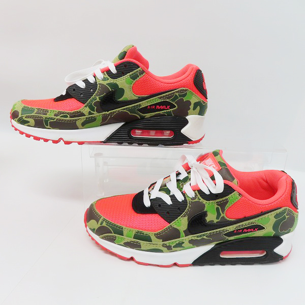 実際に弊社で買取させて頂いたNIKE×atmos/ナイキ×アトモス AIR MAX 90 DUCK CAMO エアマックス90 ダックカモ CW6024-600/27の画像 3枚目