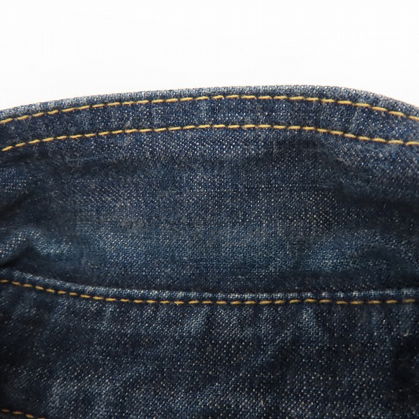 実際に弊社で買取させて頂いたTHE FLAT HEAD/フラットヘッド バック刺繍 デニム ウエスタンシャツ 7001/42の画像 5枚目