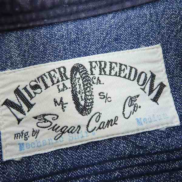 実際に弊社で買取させて頂いたMISTER FREEDOM×SUGAR CANE/ミスターフリーダム×シュガーケーン ワークシャツ SC24750/Mの画像 2枚目