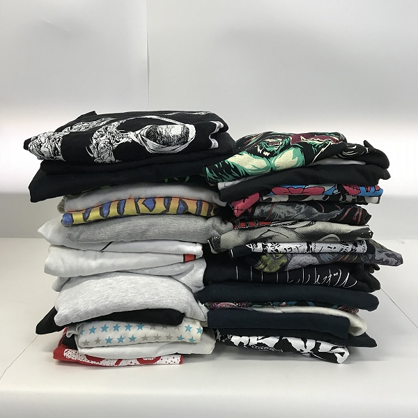 実際に弊社で買取させて頂いた【おまとめ品】ボルコム/ピザオブデス/クロスフェイス 等 半袖バンドTシャツ/Tシャツの画像 5枚目