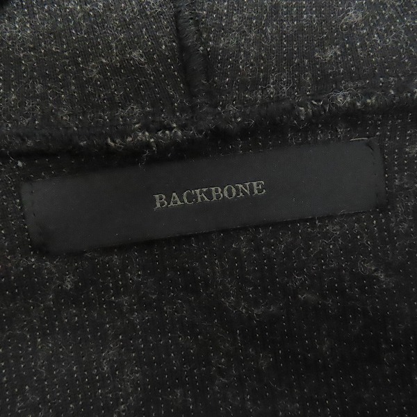 実際に弊社で買取させて頂いたBACKBONE/バックボーン ジップアップ ボアジャケット/ブルゾン BB12FW-C11 /Mの画像 2枚目