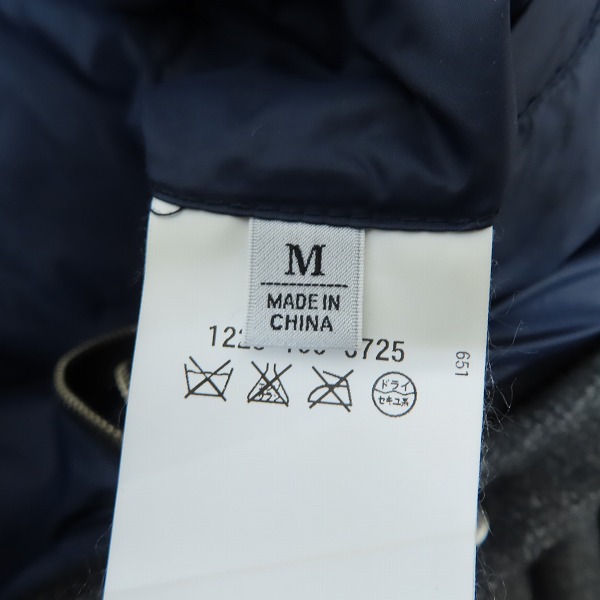 実際に弊社で買取させて頂いたBEAUTY&YOUTH UNITED ARROWS/ビューティー＆ユース ユナイテッドアローズ ダウンジャケット Mの画像 3枚目