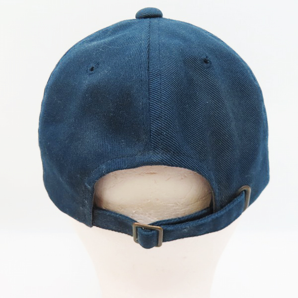 実際に弊社で買取させて頂いたDESCENDANT/ディセンダント cachalot 刺繍 キャップ/帽子 ブルー/Fの画像 2枚目