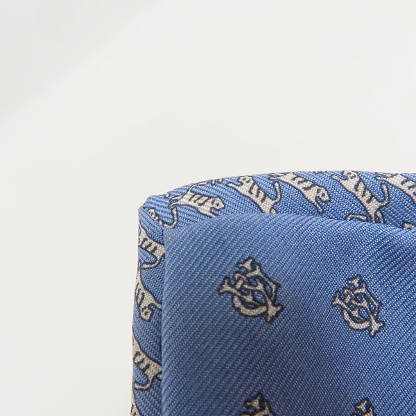 実際に弊社で買取させて頂いたDunhill/ダンヒル アニマル柄 シルクネクタイの画像 6枚目