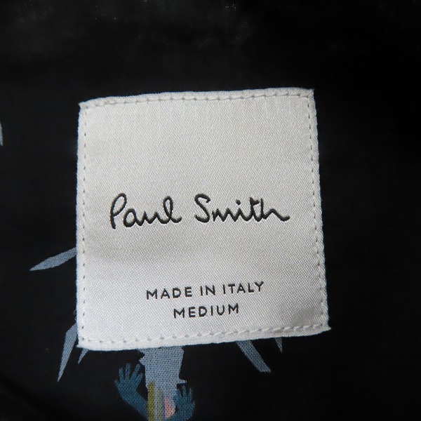 実際に弊社で買取させて頂いたPaul Smith/ポールスミス 総柄 ボックスシャツ/Mの画像 2枚目