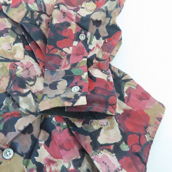 実際に弊社で買取させて頂いたPaul Smith COLLECTION/ポールスミスコレクション フラワー 総柄 ロングスリーブシャツ/Lの画像 5枚目
