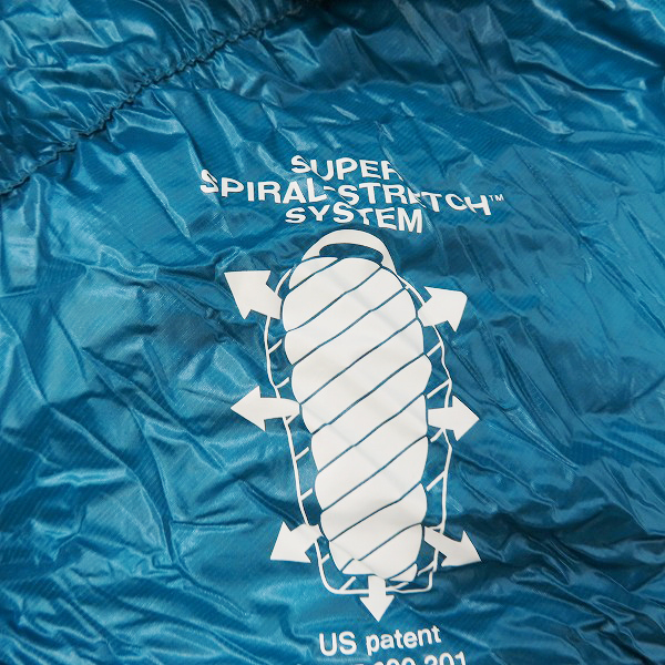 実際に弊社で買取させて頂いたmont bell/モンベル EX800/EXダウン マミー型シュラフ/寝袋 Down Hugger/ダウンハガー800 #3 1121291の画像 4枚目