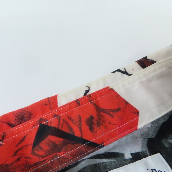 実際に弊社で買取させて頂いたPaul Smith/ポールスミス 薔薇 総柄 長袖 コットンシャツ/Mの画像 5枚目