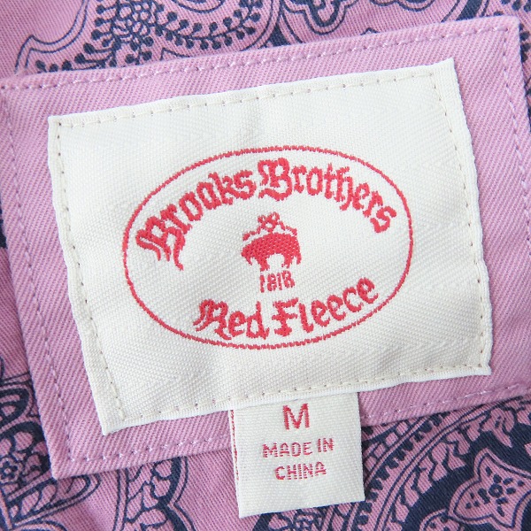 実際に弊社で買取させて頂いたBrooks Brothers/ブルックスブラザーズ ペイズリー柄 ジャケット/Mの画像 2枚目