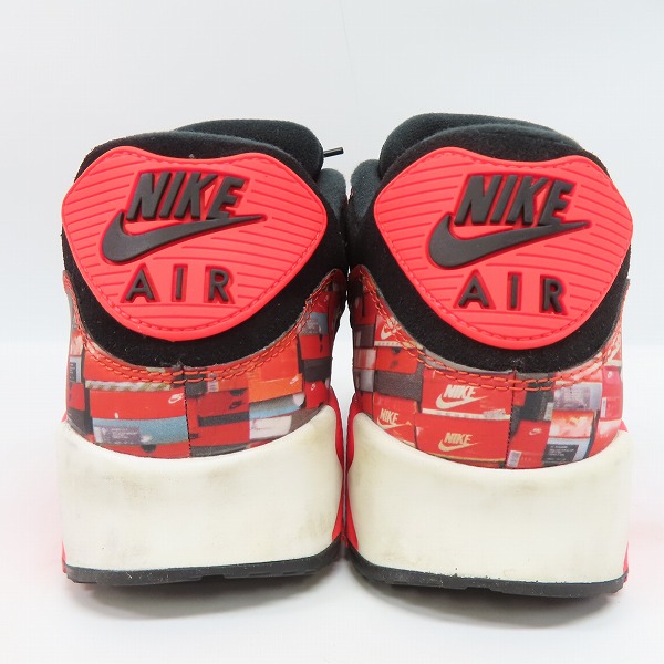 実際に弊社で買取させて頂いたNIKE×atmos/ナイキ×アトモス AIR MAX 90 PRNT/エア マックス 90 プリント AQ0926-001/27.0の画像 1枚目