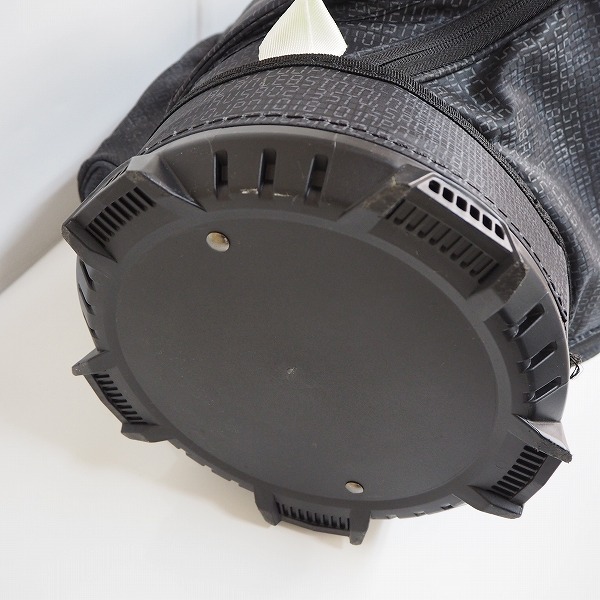 実際に弊社で買取させて頂いたNew Balance/ニューバランス 012-0280001 9型 4分割キャディバッグ デジタルタイプカモフラージュプリント ブラック系の画像 7枚目