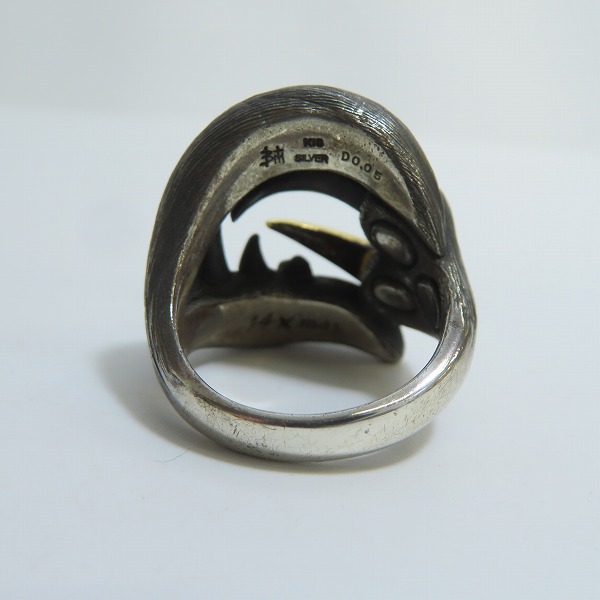 実際に弊社で買取させて頂いたBloody Mary/ブラッディマリー 2014 Xmas/クリスマス限定 Setah/セタ リング/20.5-23号の画像 4枚目