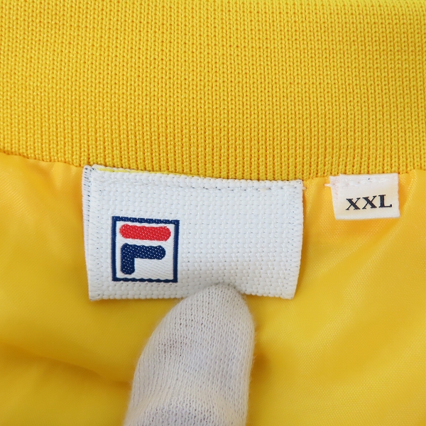 実際に弊社で買取させて頂いたFILA/フィラ プルオーバー ダウンジャケット/XXLの画像 3枚目