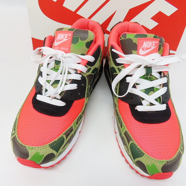 実際に弊社で買取させて頂いたNIKE×atmos/ナイキ×アトモス AIR MAX 90 DUCK CAMO エアマックス90 ダックカモ CW6024-600/27