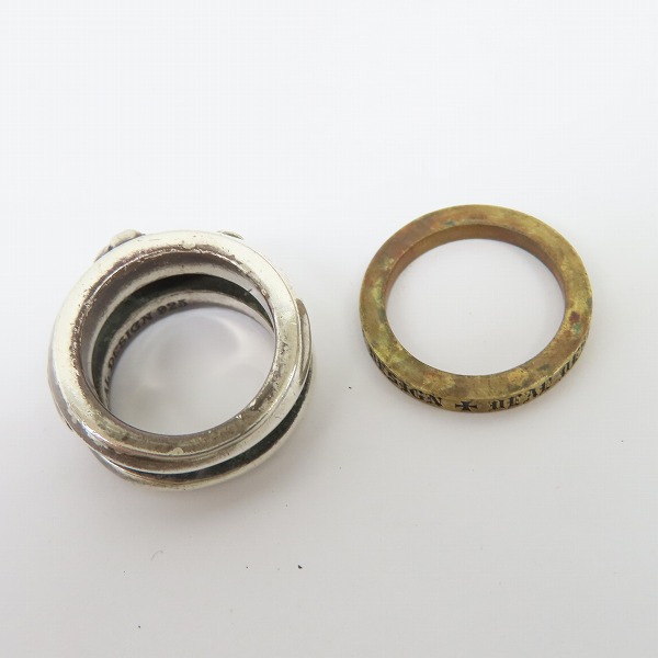 実際に弊社で買取させて頂いたDEAL DESIGN/ディールデザイン ソードリング 12.5号-13.5号の画像 7枚目