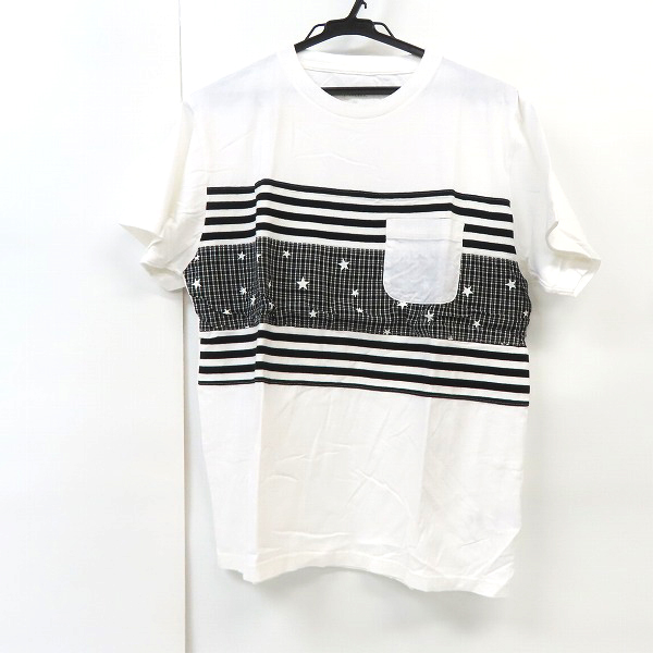 実際に弊社で買取させて頂いたuniform experiment/ユニフォームエクスペリメント FABRIC MIX POCKET TEE UE-160029/2