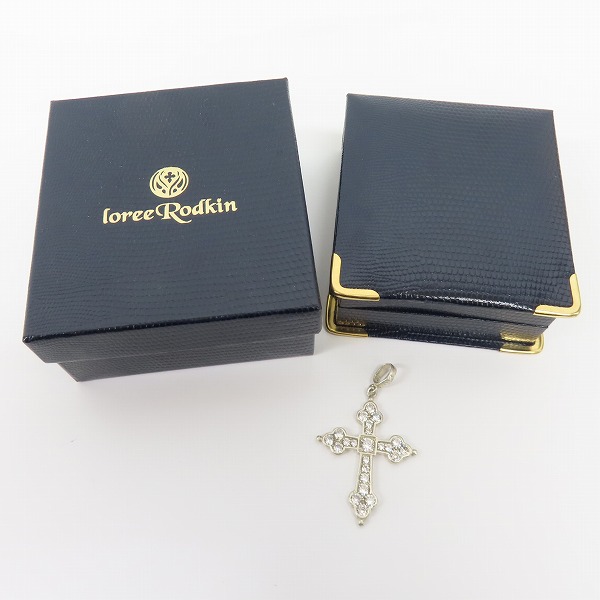 実際に弊社で買取させて頂いたLoree Rodkin/ローリーロドキン ゴシッククロスペンダントの画像 6枚目