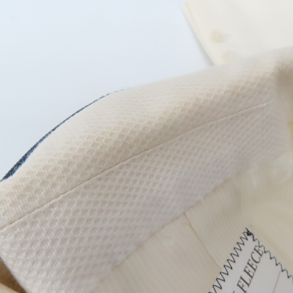 実際に弊社で買取させて頂いたBLACK FLEECE by Brooks Brothers/ブラックフリースバイブルックスブラザーズ パイピング アイボリー ジャケット BB2の画像 7枚目