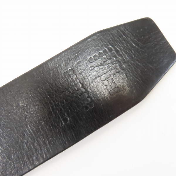 実際に弊社で買取させて頂いたHEAD PORTER PLUS/ヘッドポータープラス レザー スタッズベルト の画像 6枚目