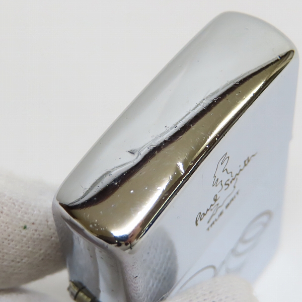 実際に弊社で買取させて頂いたZIPPO/ジッポー ポールスミス TRUE BRIT 1996年製の画像 6枚目
