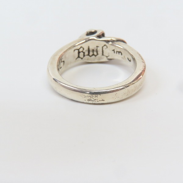 実際に弊社で買取させて頂いたBILL WALL LEATHER/ビルウォールレザー グッドラックスカル リング/17-18号の画像 3枚目