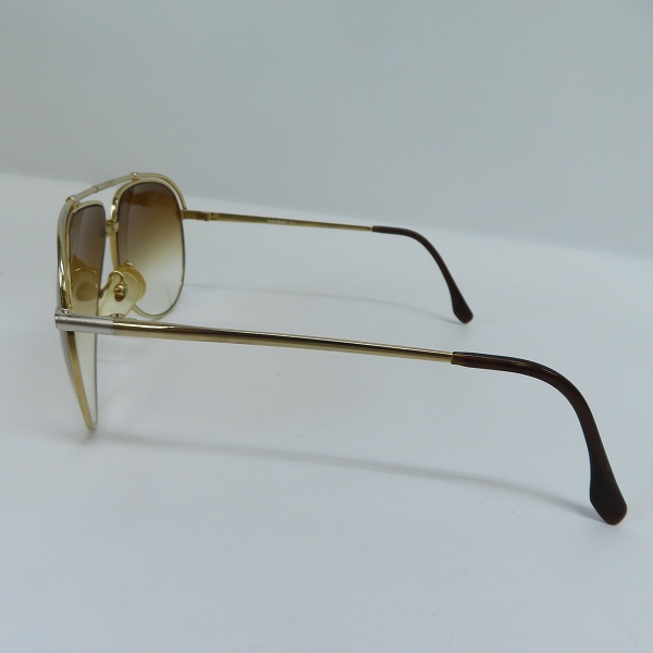実際に弊社で買取させて頂いたYves Saint Laurent/イヴサンローラン ティアドロップ サングラス/アイウェア 31-7102の画像 2枚目