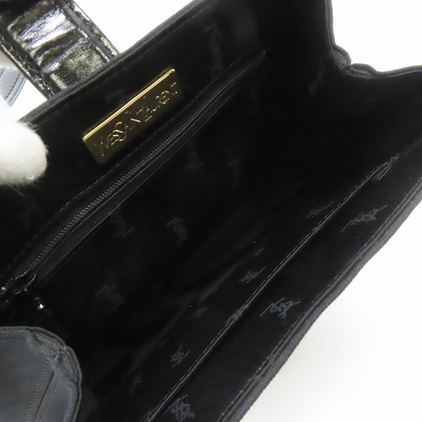 実際に弊社で買取させて頂いたYves Saint Laurent/イヴサンローラン ハートモチーフ ハンドバッグの画像 3枚目
