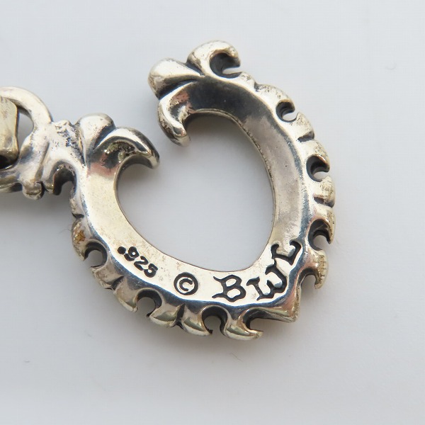 実際に弊社で買取させて頂いたBILL WALL LEATHER/BWL/ビルウォールレザー 50/50 GRAFFITI PLAIN WAVE HORSE SHOE PENDANT/ホースシューペンダントの画像 4枚目