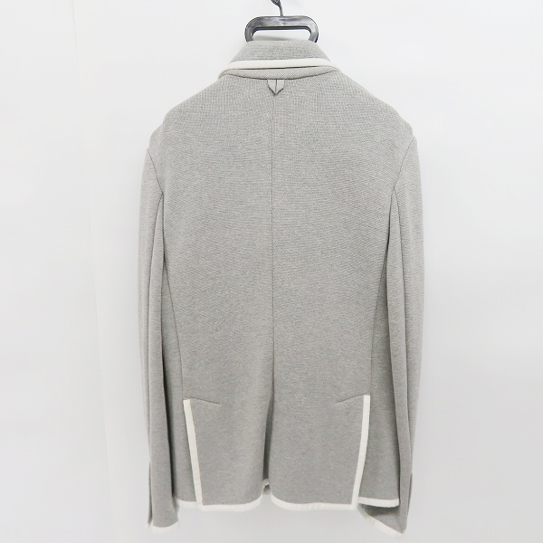 実際に弊社で買取させて頂いたBLACK FLEECE by Brooks Brothers/ブラックフリースバイブルックスブラザーズ パイピング グレー ジャケット/BB1の画像 1枚目