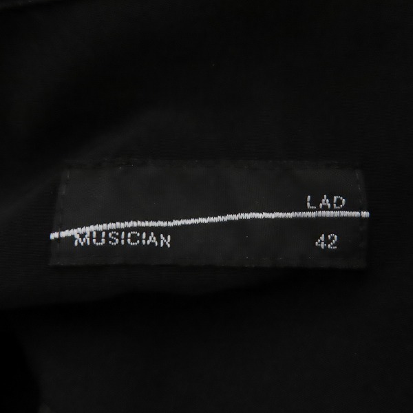 実際に弊社で買取させて頂いたLAD MUSICIAN/ラッドミュージシャン 20AW DECHINE INKJET FLOWER SKULL LONG SHIRT 2220-124/42の画像 2枚目