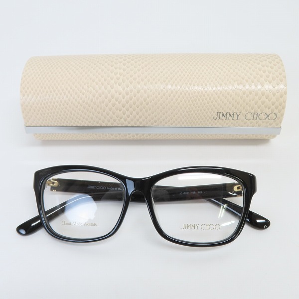 実際に弊社で買取させて頂いたJIMMY CHOO/ジミーチュウ メガネフレーム アイウェア  JC132/F 10Eの画像 8枚目