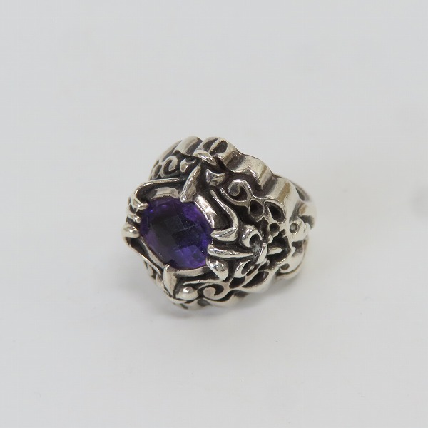 実際に弊社で買取させて頂いたLEATHERS AND TREASURES/レザーズアンドトレジャーズ ストーンリング 6-8.5号