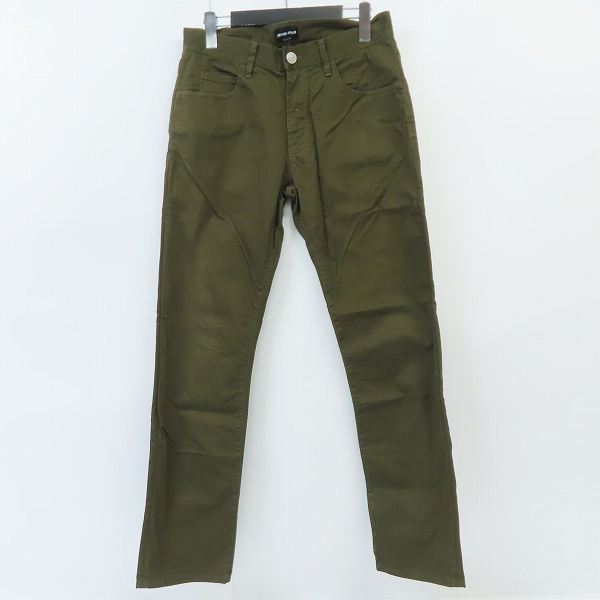 実際に弊社で買取させて頂いたGIORGIO ARMANI/ジョルジオアルマーニ 2021 ロゴボタン チノパンツ 6KSJ15 SN69Z/29