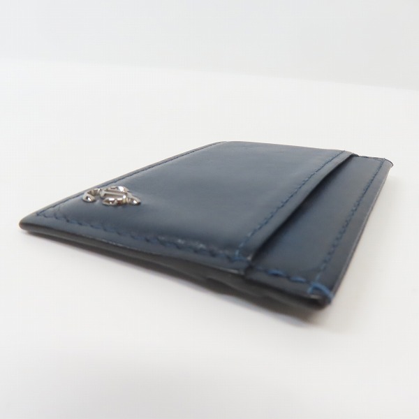 実際に弊社で買取させて頂いたJIMMY CHOO/ジミーチュウ レザー ロゴプレート パスケース/定期入れの画像 2枚目